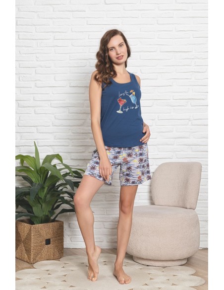 Pijama Dama Baki Short Maieu 908 Penye
