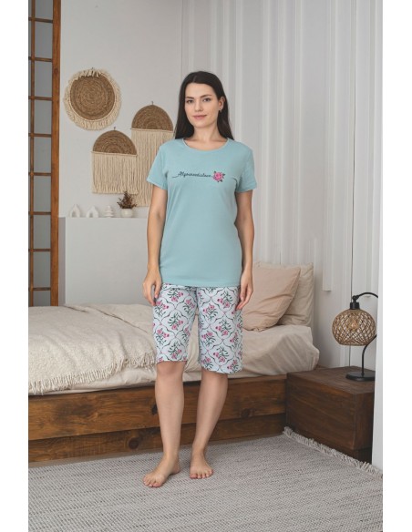 Pijama Dama Baki Capri 923 Penye
