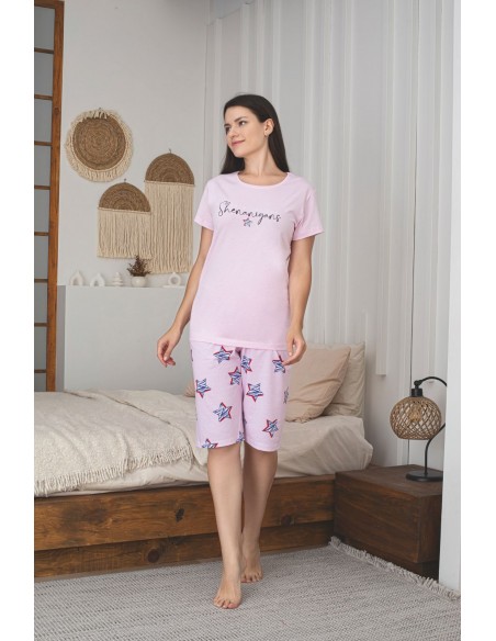 Pijama Dama Baki Capri 915 Penye