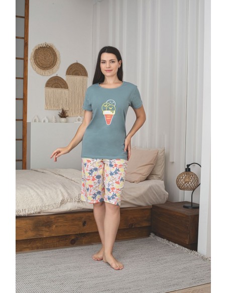 Pijama Dama Baki Capri 918 Penye
