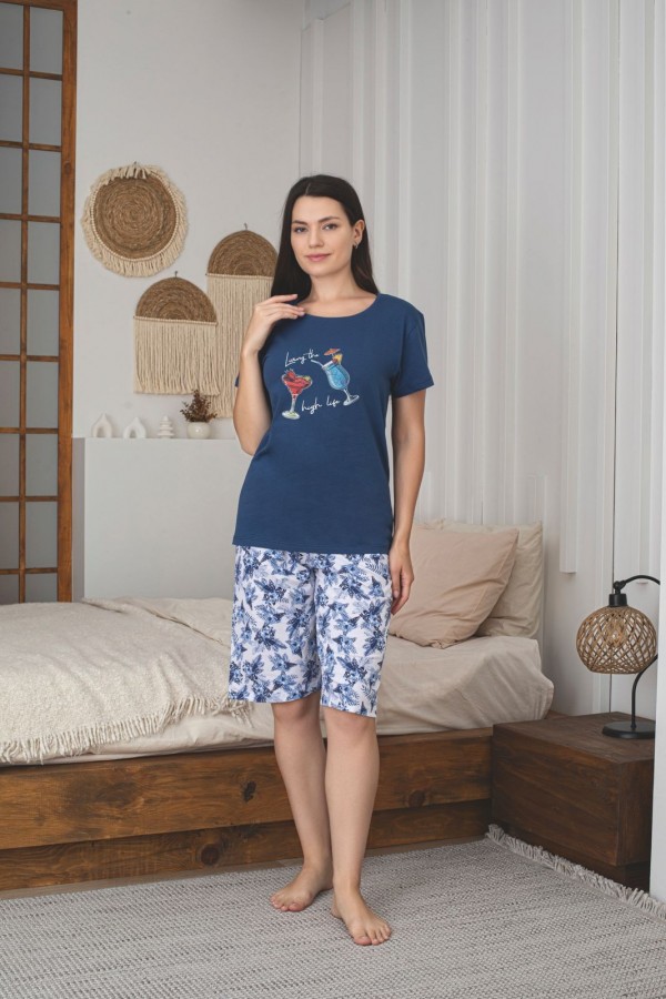 Pijama Dama Baki Capri 920 Penye