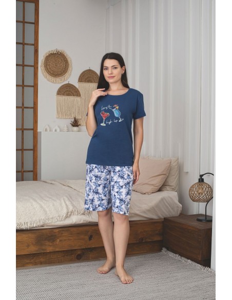 Pijama Dama Baki Capri 920 Penye