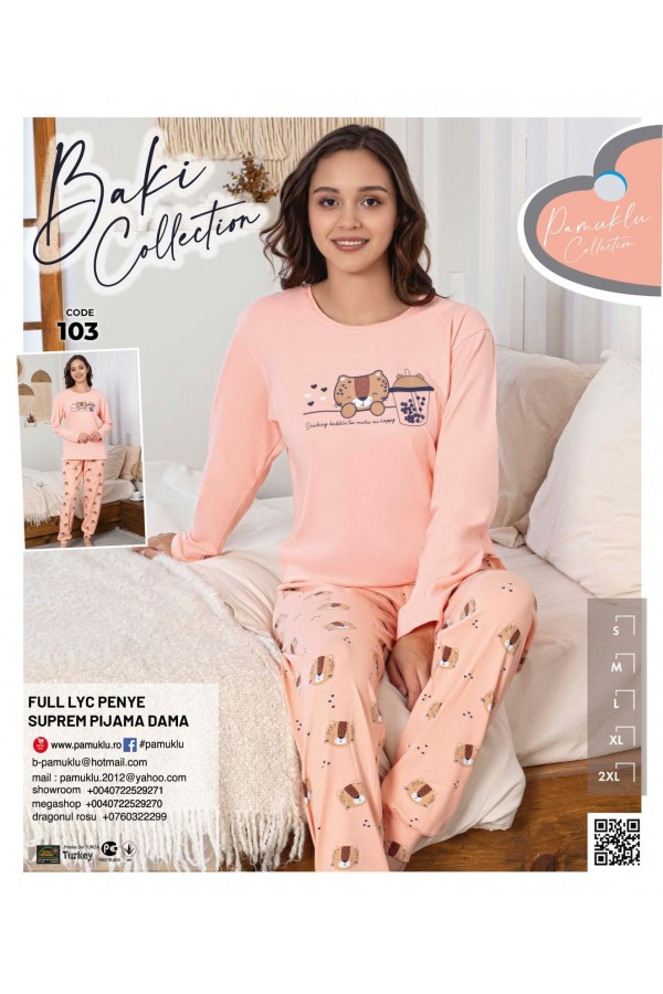 Pijama Dama Baki Licra 103