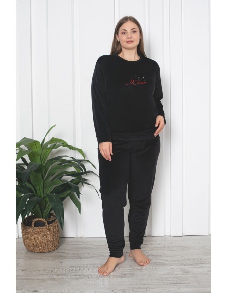PIJAMA DAMA BAKI CATIFEA BATAL(XL,2XL,3XL) COD 102