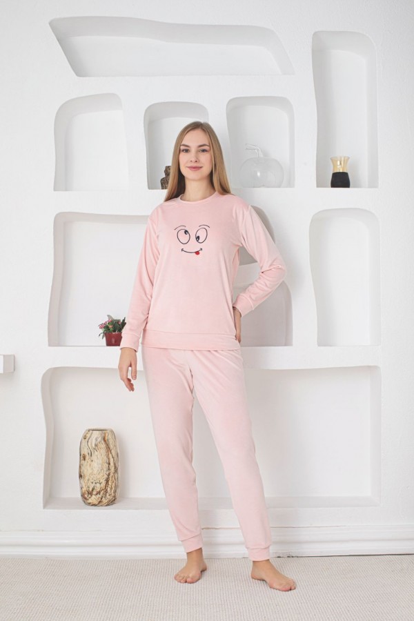 PIJAMA DAMA BAKI CATIFEA COD 106