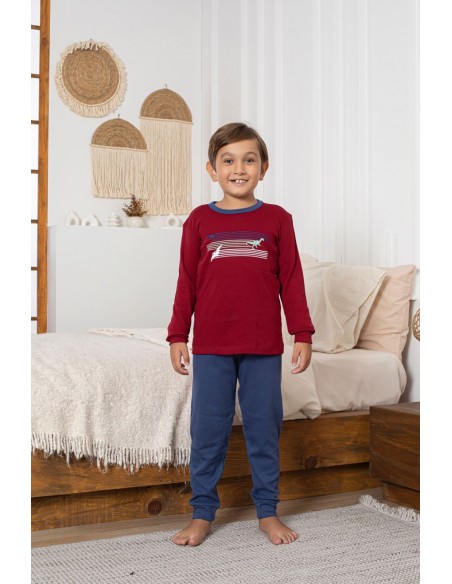 Pijama Copii Baieti Berfin Interlok 3