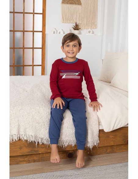 Pijama Copii Baieti Berfin Interlok 3