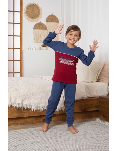 Pijama Copii Baieti Berfin Interlok 4