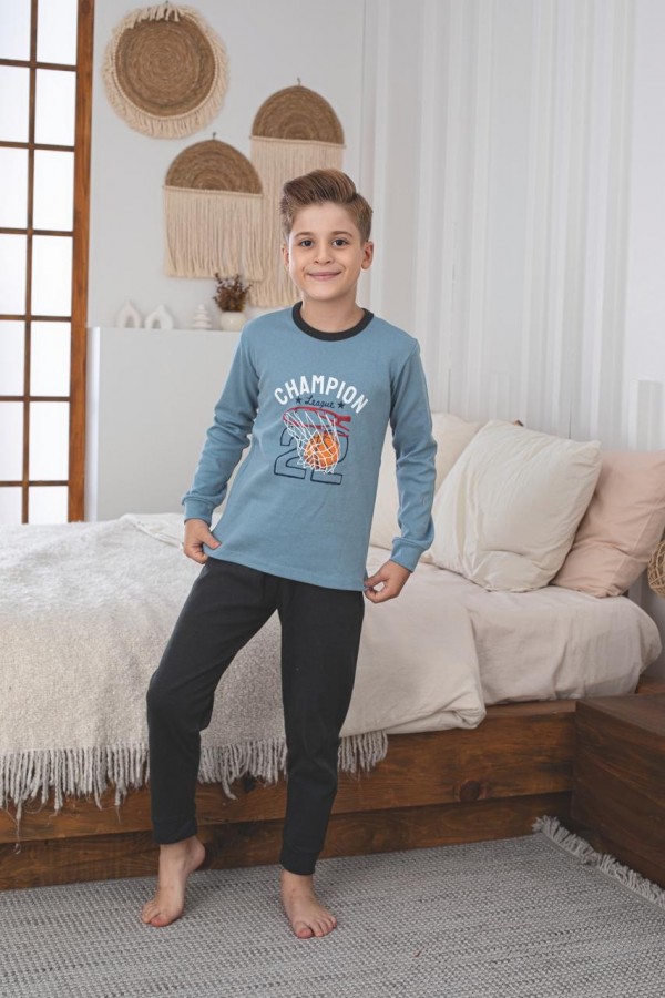 Pijama Copii Baieti Berfin Interlok 7