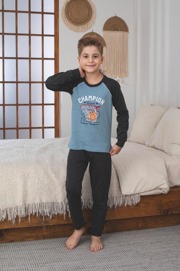 Pijama Copii Baieti Berfin Interlok 8
