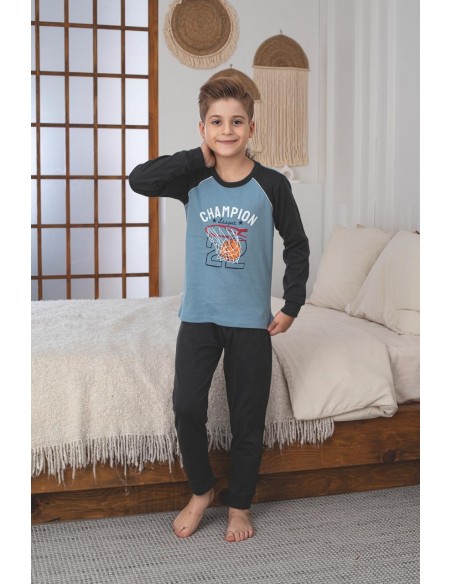 Pijama Copii Baieti Berfin Interlok 8