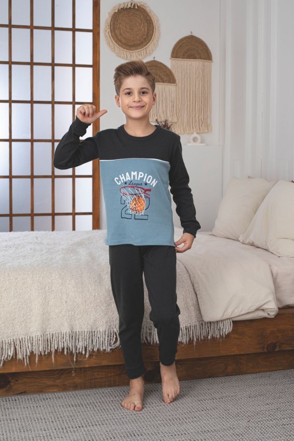 Pijama Copii Baieti Berfin Interlok 9