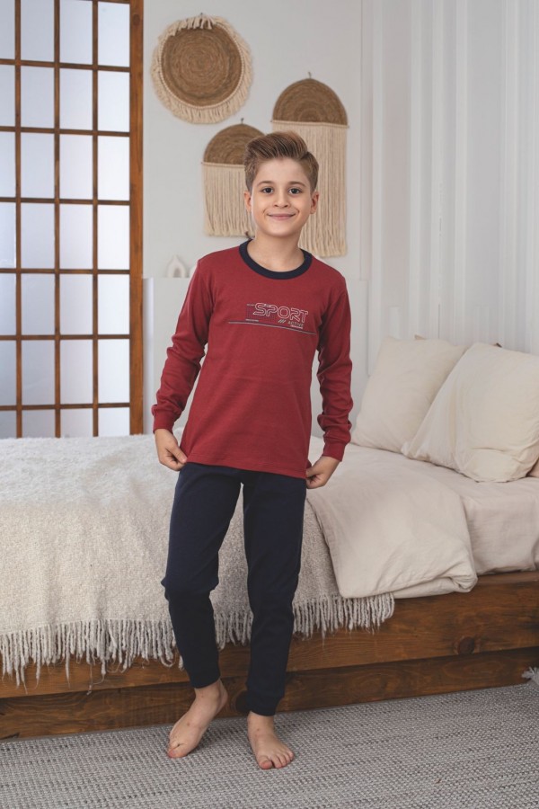 Pijama Copii Baieti Berfin Interlok 10