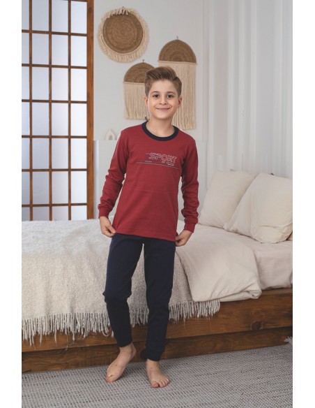 Pijama Copii Baieti Berfin Interlok 10