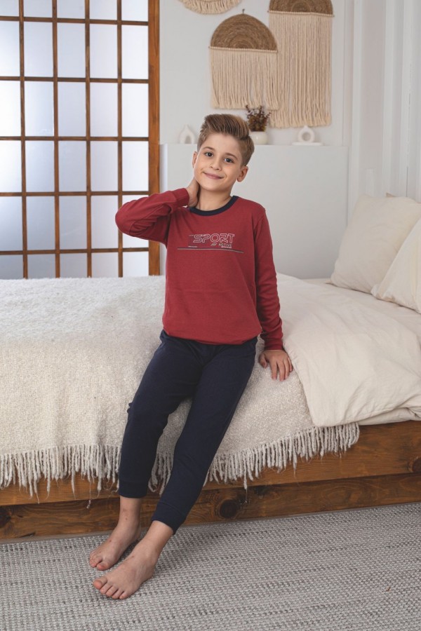 Pijama Copii Baieti Berfin Interlok 10