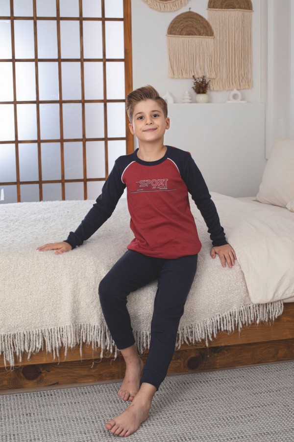 Pijama Copii Baieti Berfin Interlok 11 2