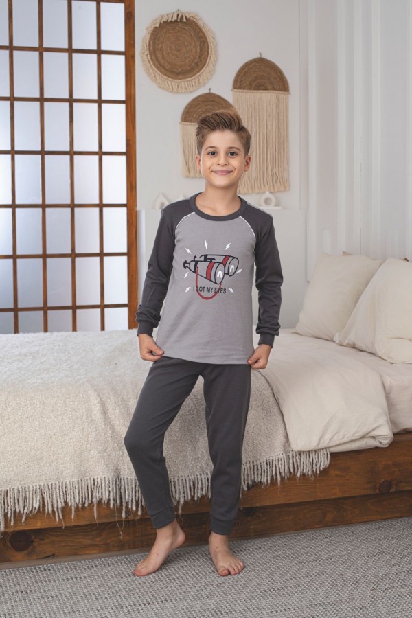 Pijama Copii Baieti Berfin Interlok 15