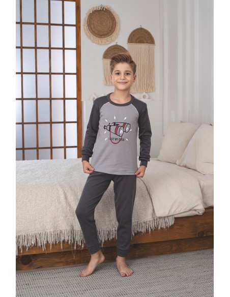 Pijama Copii Baieti Berfin Interlok 15