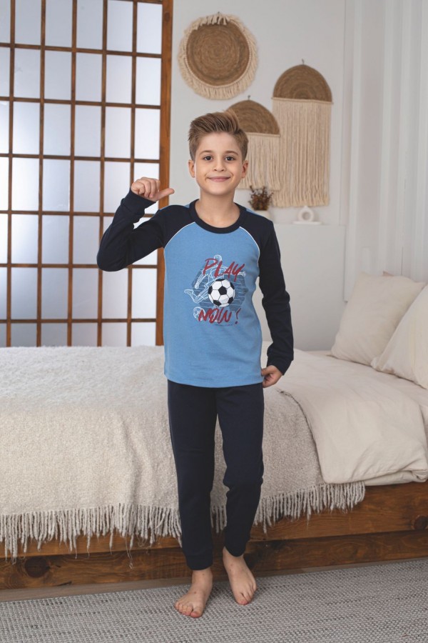 Pijama Copii Baieti Berfin Interlok 16