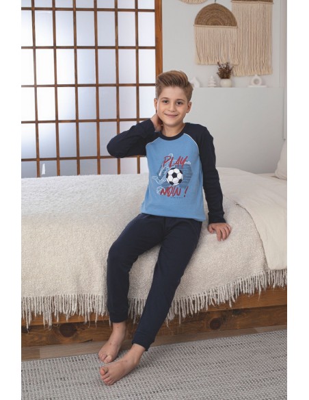 Pijama Copii Baieti Berfin Interlok 16