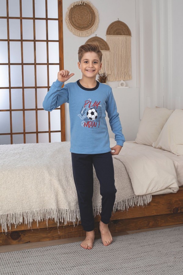 Pijama Copii Baieti Berfin Interlok 17