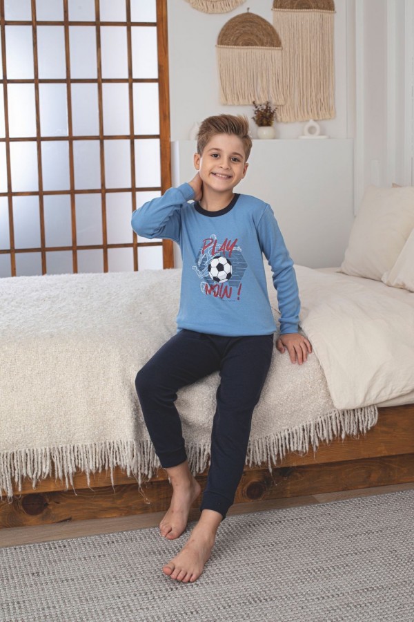 Pijama Copii Baieti Berfin Interlok 17