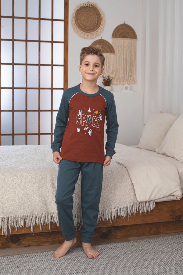 Pijama Copii Baieti Berfin Interlok 19