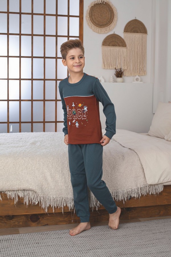Pijama Copii Baieti Berfin Interlok 20