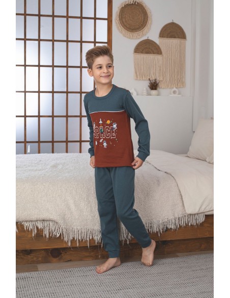 Pijama Copii Baieti Berfin Interlok 20