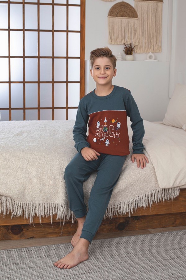 Pijama Copii Baieti Berfin Interlok 20