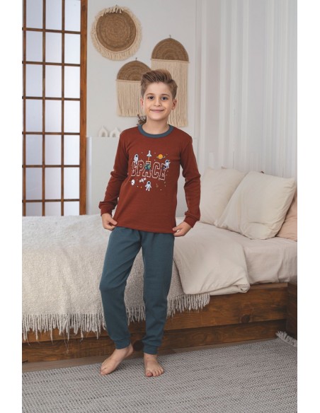 Pijama Copii Baieti Berfin Interlok 21