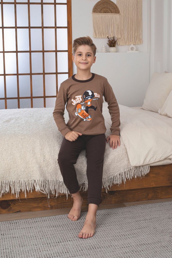 Pijama Copii Baieti Berfin Interlok 22