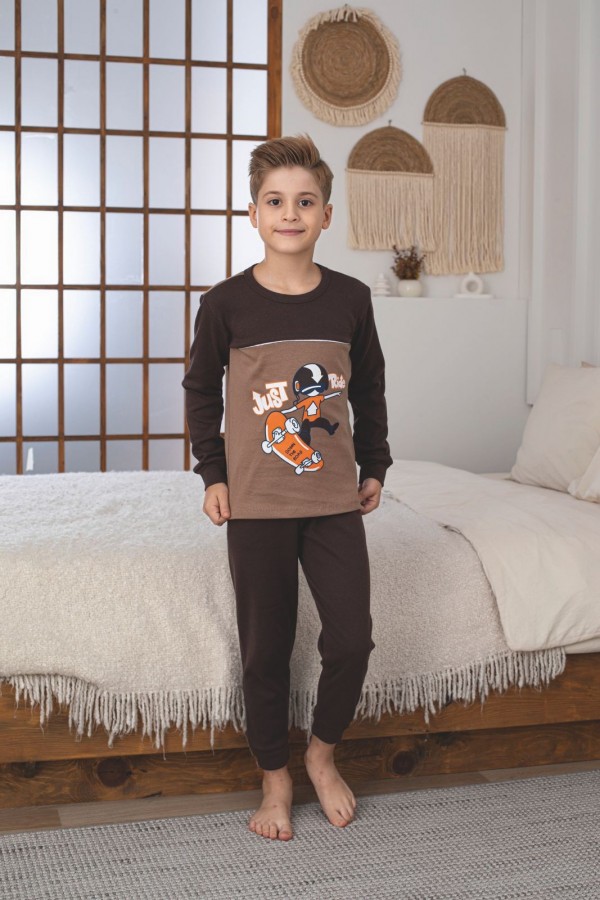Pijama Copii Baieti Berfin Interlok 23