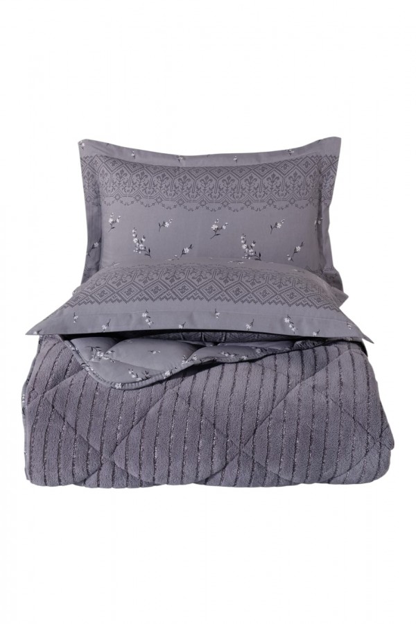 SET DE PAT COCOLINO PAMUKLU HOME GRI INCHIS 2