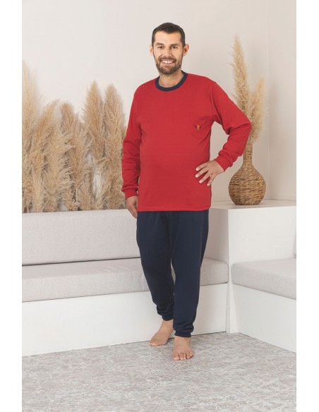Pijama Barbat Berfin Interlok Battal 3003