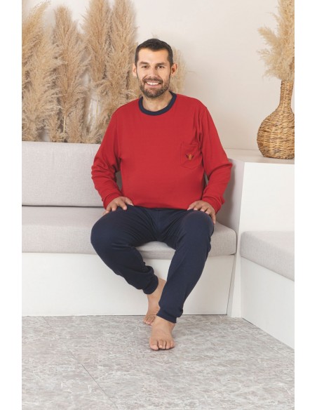 Pijama Barbat Berfin Interlok Battal 3003