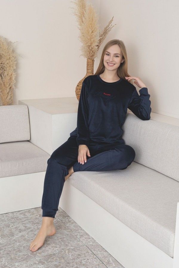 PIJAMA DAMA BAKI CATIFEA COD 804 2