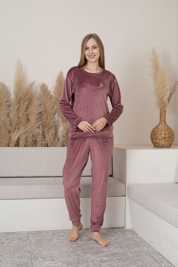 PIJAMA DAMA BAKI CATIFEA COD 803