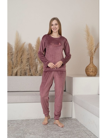 PIJAMA DAMA BAKI CATIFEA COD 803