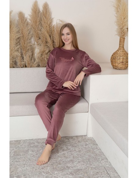 PIJAMA DAMA BAKI CATIFEA COD 803