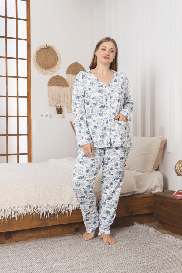 Pijama Dama Berfin Interlok Batal 1012