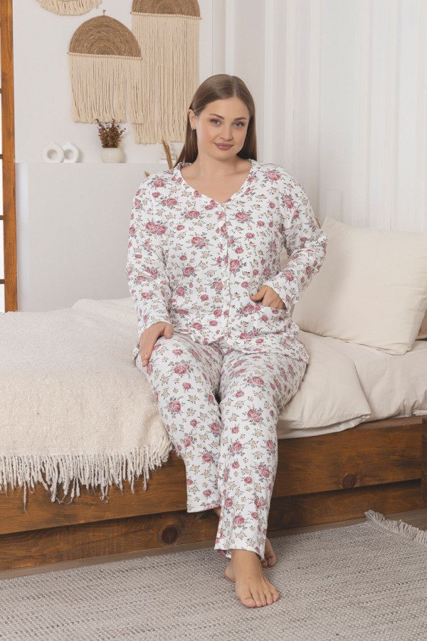 Pijama Dama Berfin Interlok Batal 1011