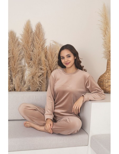 PIJAMA DAMA BAKI CATIFEA COD 808