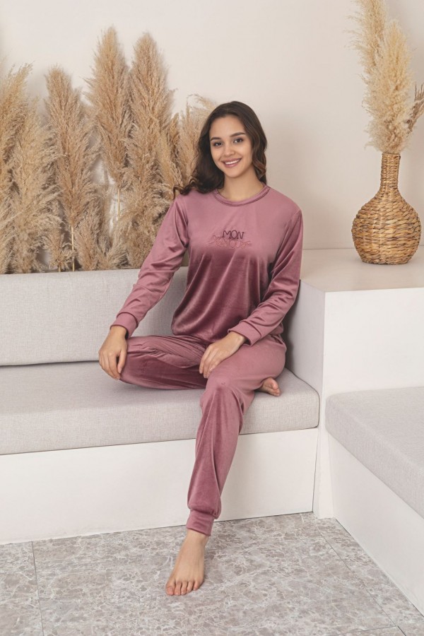 PIJAMA DAMA BAKI CATIFEA COD 809 2