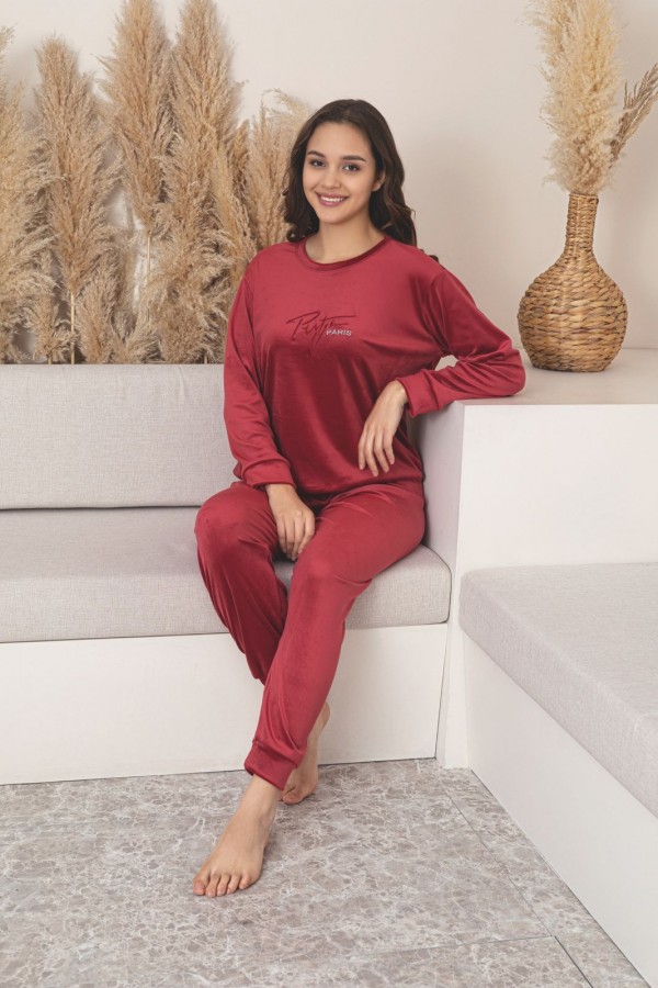 PIJAMA DAMA BAKI CATIFEA COD 810