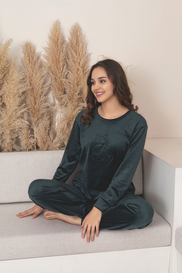 PIJAMA DAMA BAKI CATIFEA COD 812