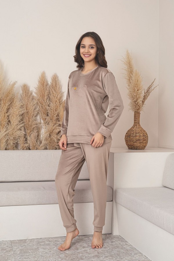 PIJAMA DAMA BAKI CATIFEA COD 813