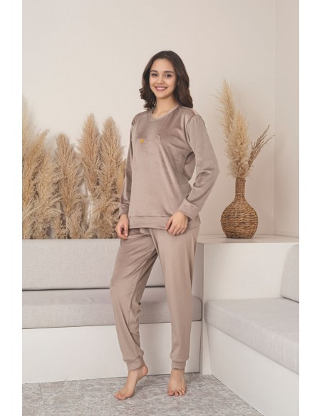 PIJAMA DAMA BAKI CATIFEA COD 813