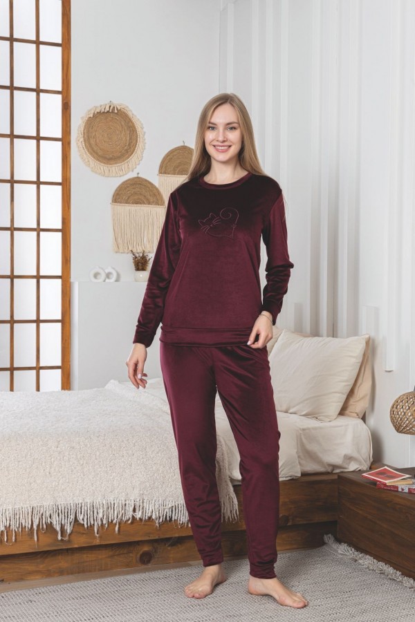 PIJAMA DAMA BAKI CATIFEA COD 814