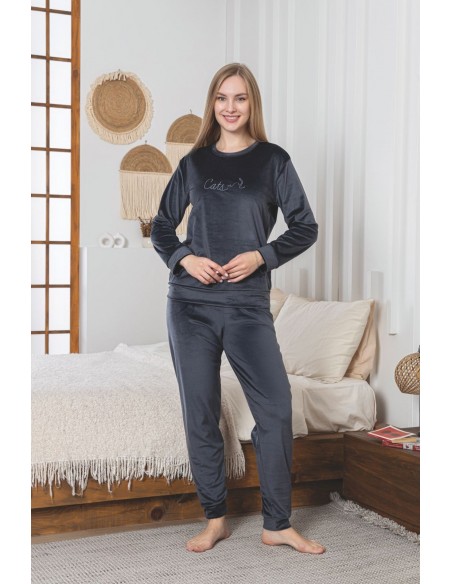 PIJAMA DAMA BAKI CATIFEA COD 815